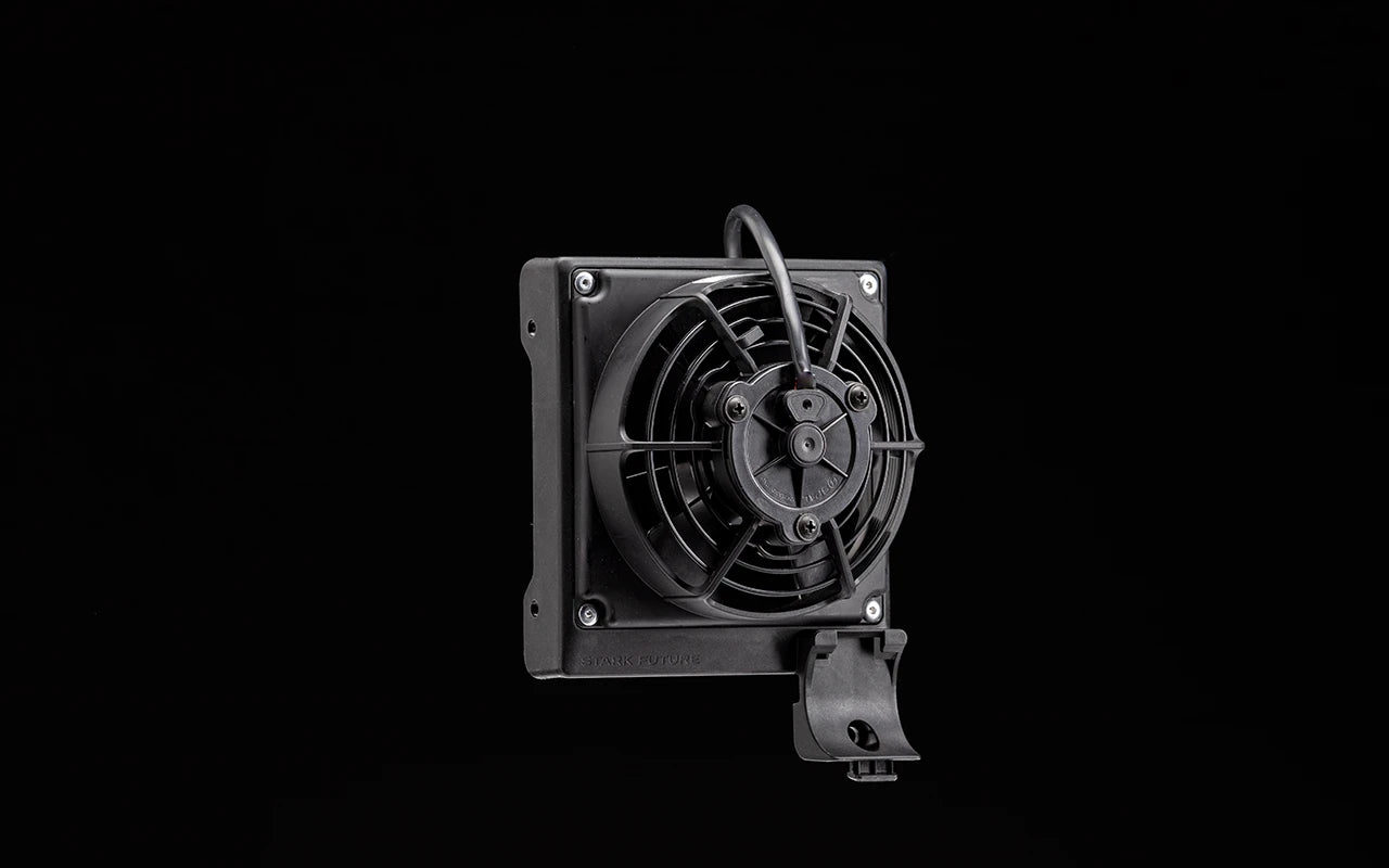 Fan assembly part for computer cooling systems