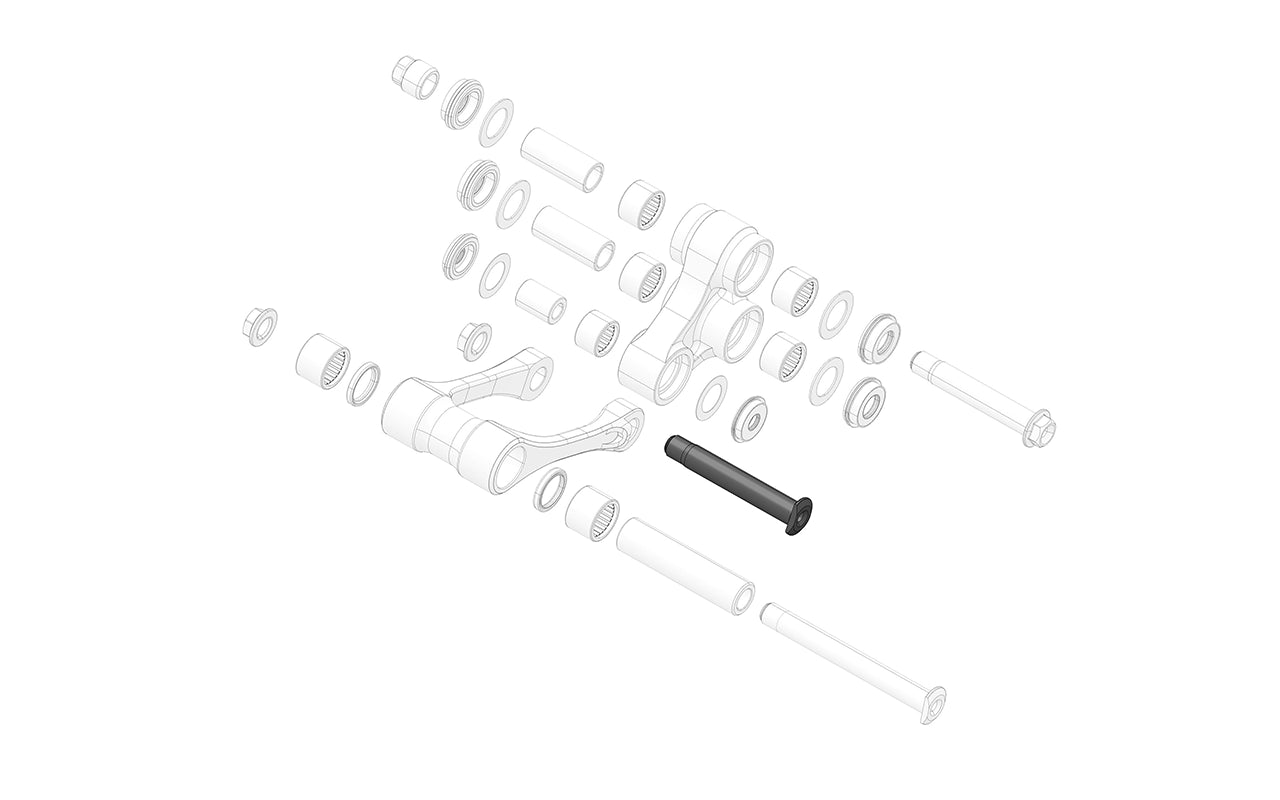 Close-up view of Rocker Shaft Bottom for engines