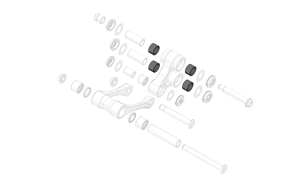 Close-up view of a Rocker Arm Bearing for automotive use