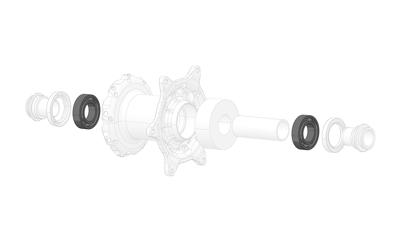Close-up view of a Front Hub Bearing for vehicles